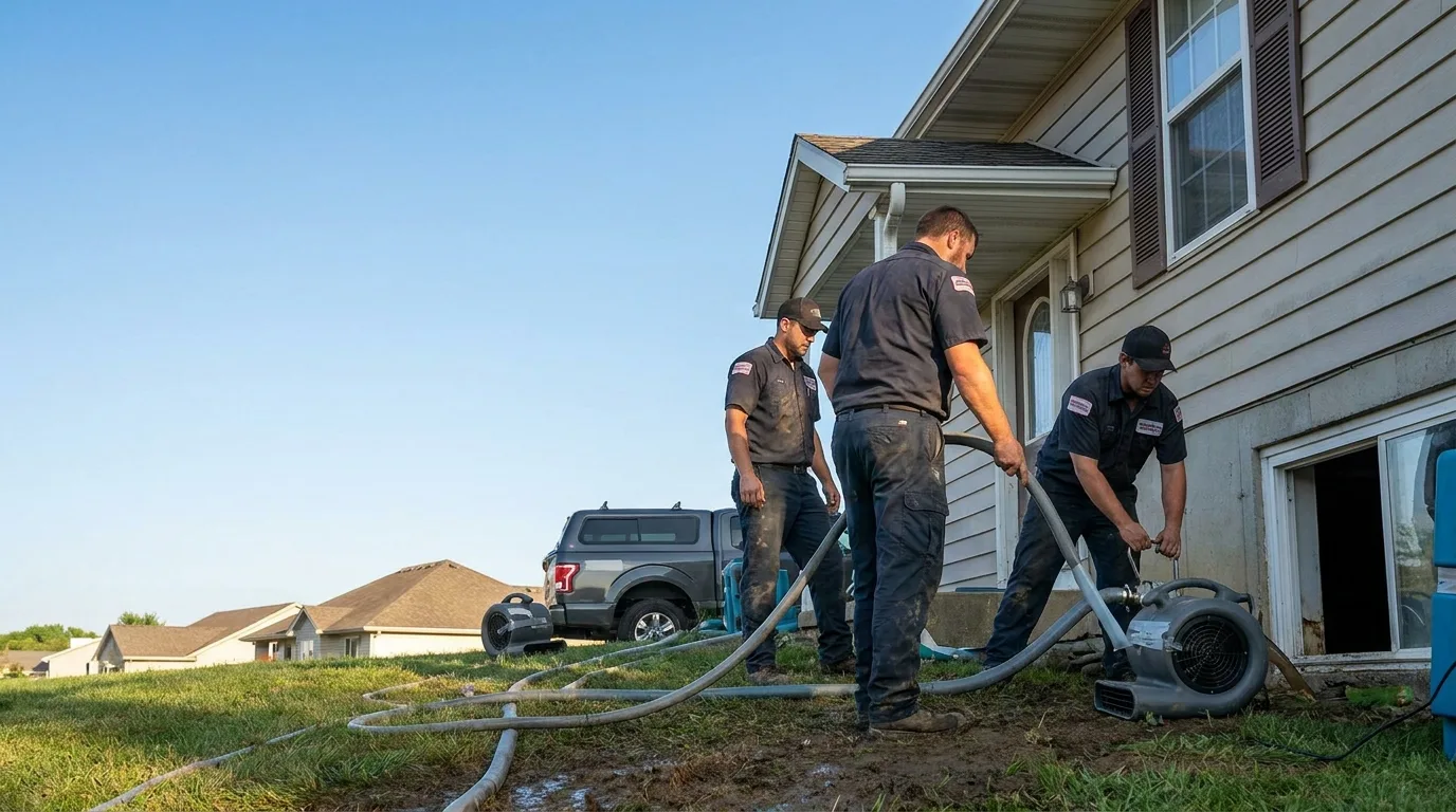 Water Removal in Harrisonville, MO near me